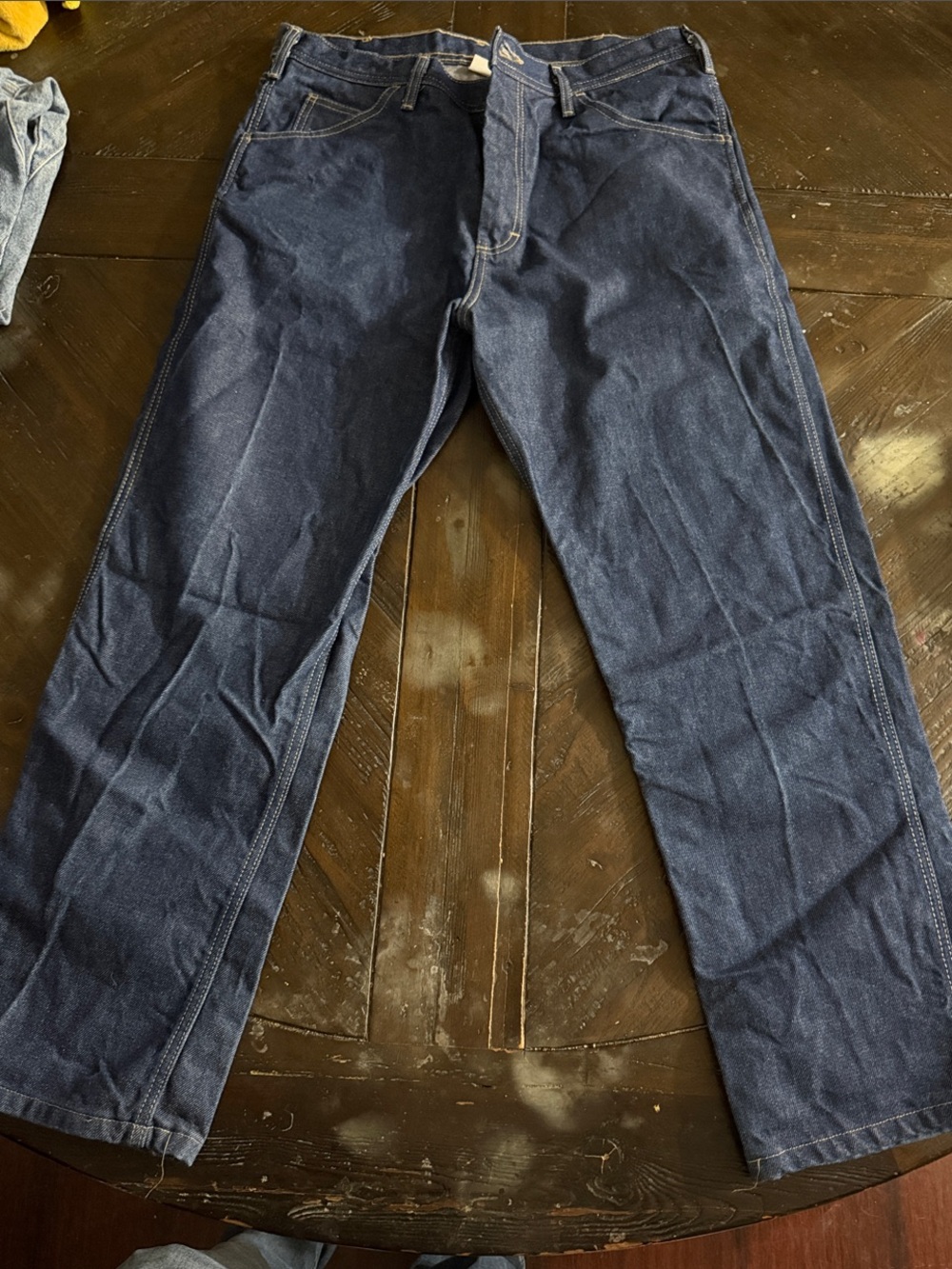 Relaxed Fit Men's Dark Blue FR jeans